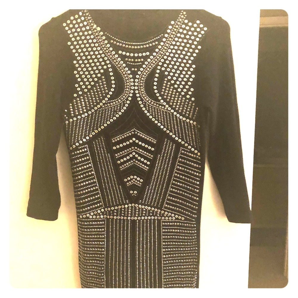 Black & Silver Dress